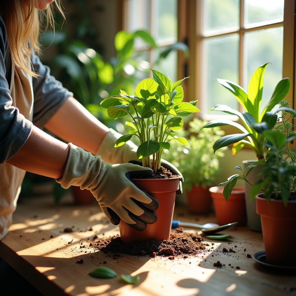 Mastering Indoor Plant Care: A Comprehensive Guide to Seasonal Repotting for Thriving&nbsp;Houseplants