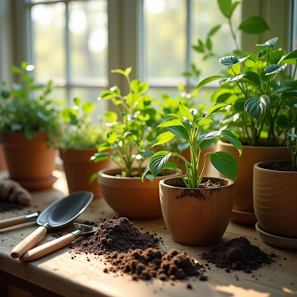 Repotting Indoor Plants Seasonally: Essential Techniques for Plant Enthusiasts and Beginners&nbsp;Alike