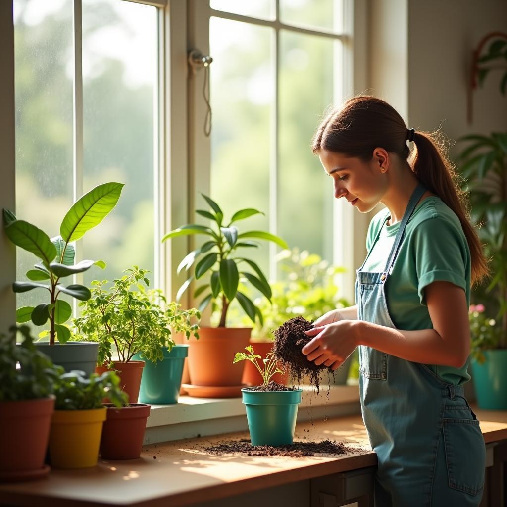 Maximize Your Indoor Garden: Essential Tips for Seasonal Repotting and Plant Growth According to the&nbsp;Calendar