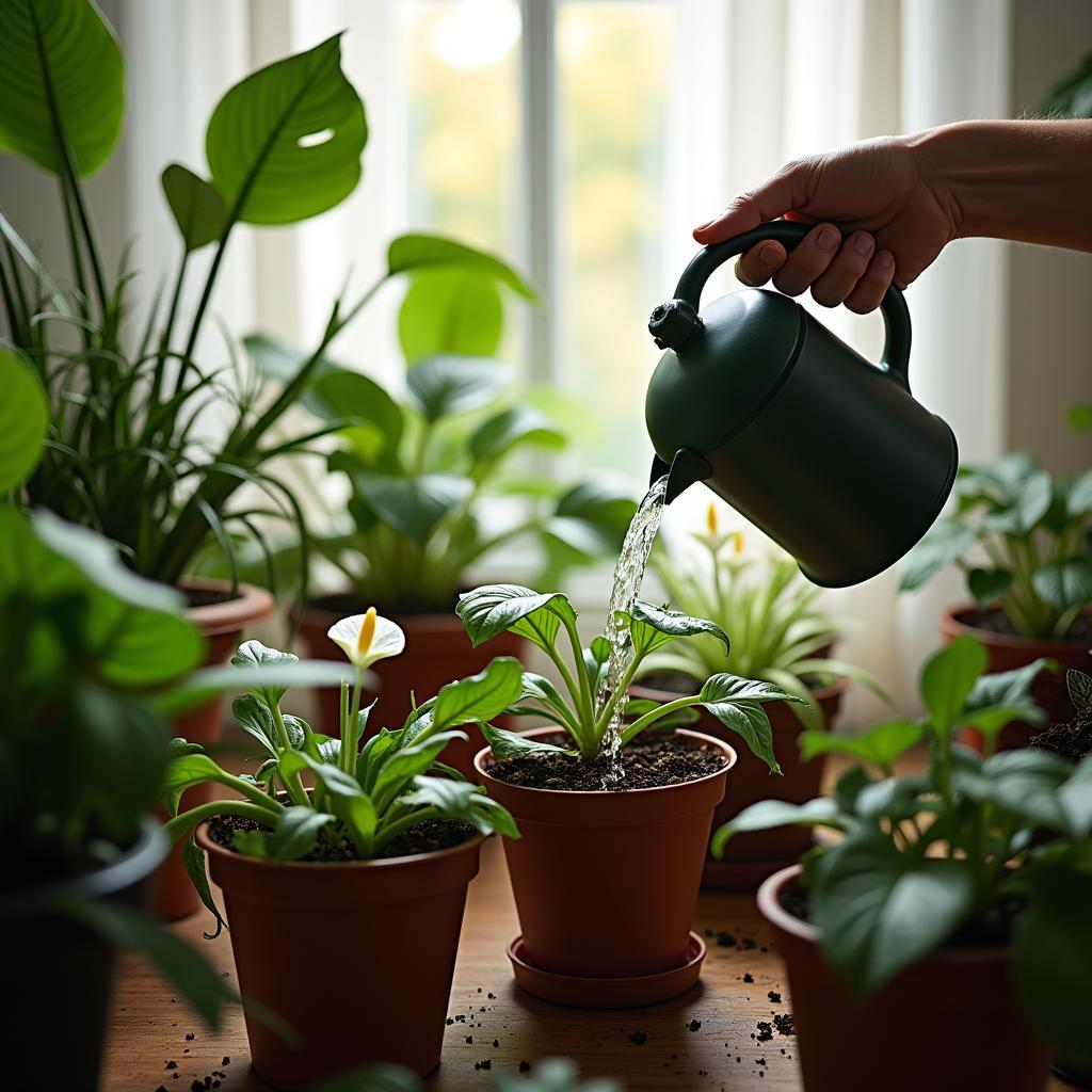 Mastering Post-Transplant Watering Techniques for Indoor&nbsp;Plants
