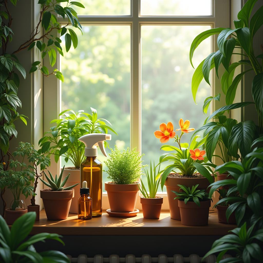 Natural Pest Deterrence in Indoor Gardening: Harnessing the Power of Essential Oils for Thriving&nbsp;Houseplants