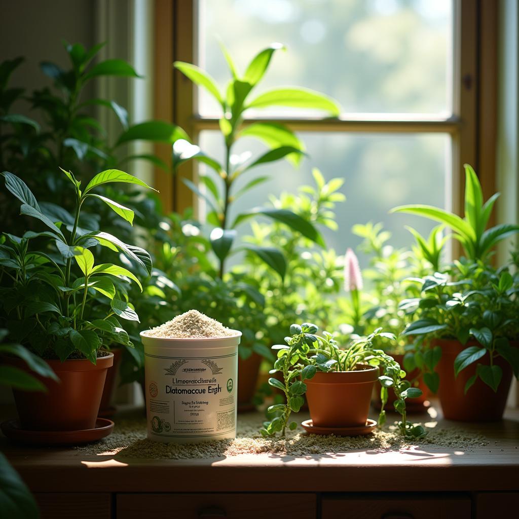 Harnessing the Power of Diatomaceous Earth Against Indoor Plant&nbsp;Pests