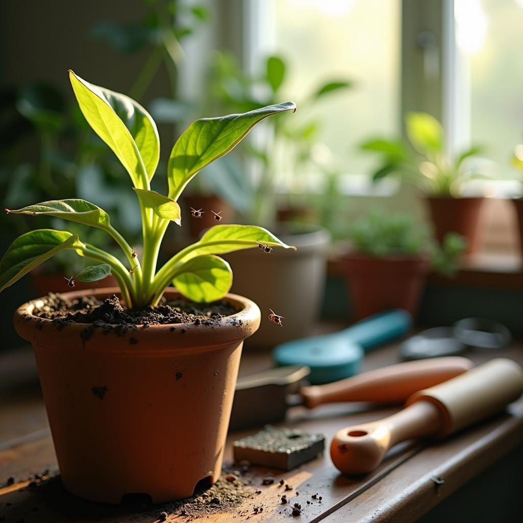 Say Goodbye to Fungus Gnats: Expert Strategies for Identifying Symptoms and Treating Infestations in Indoor&nbsp;Plants
