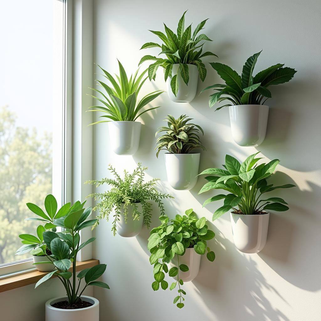 Wall-Mounted Pots: The Ultimate Space-Saving Solution for Urban Indoor Gardening&nbsp;Enthusiasts