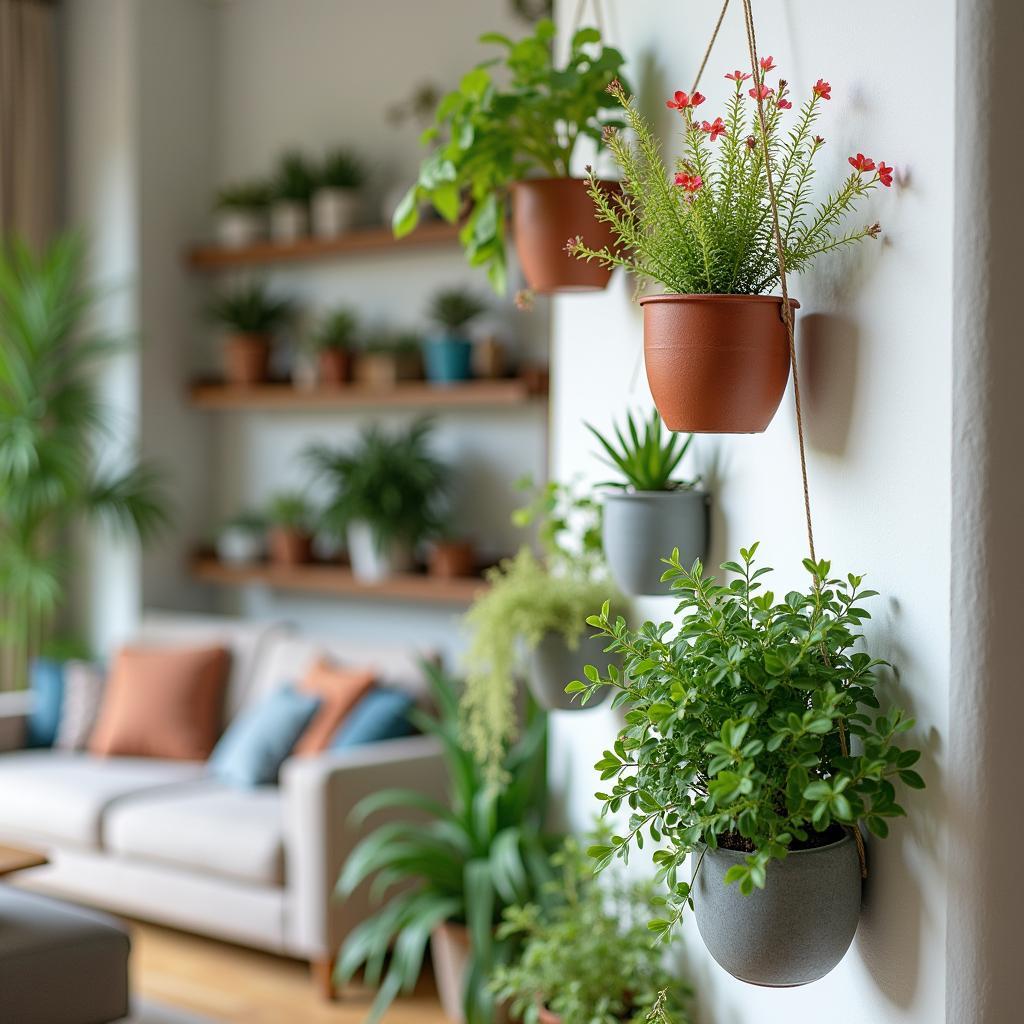Hanging Pots vs. Wall Planters: Choosing the Best Option for Your Indoor Plant&nbsp;Decor