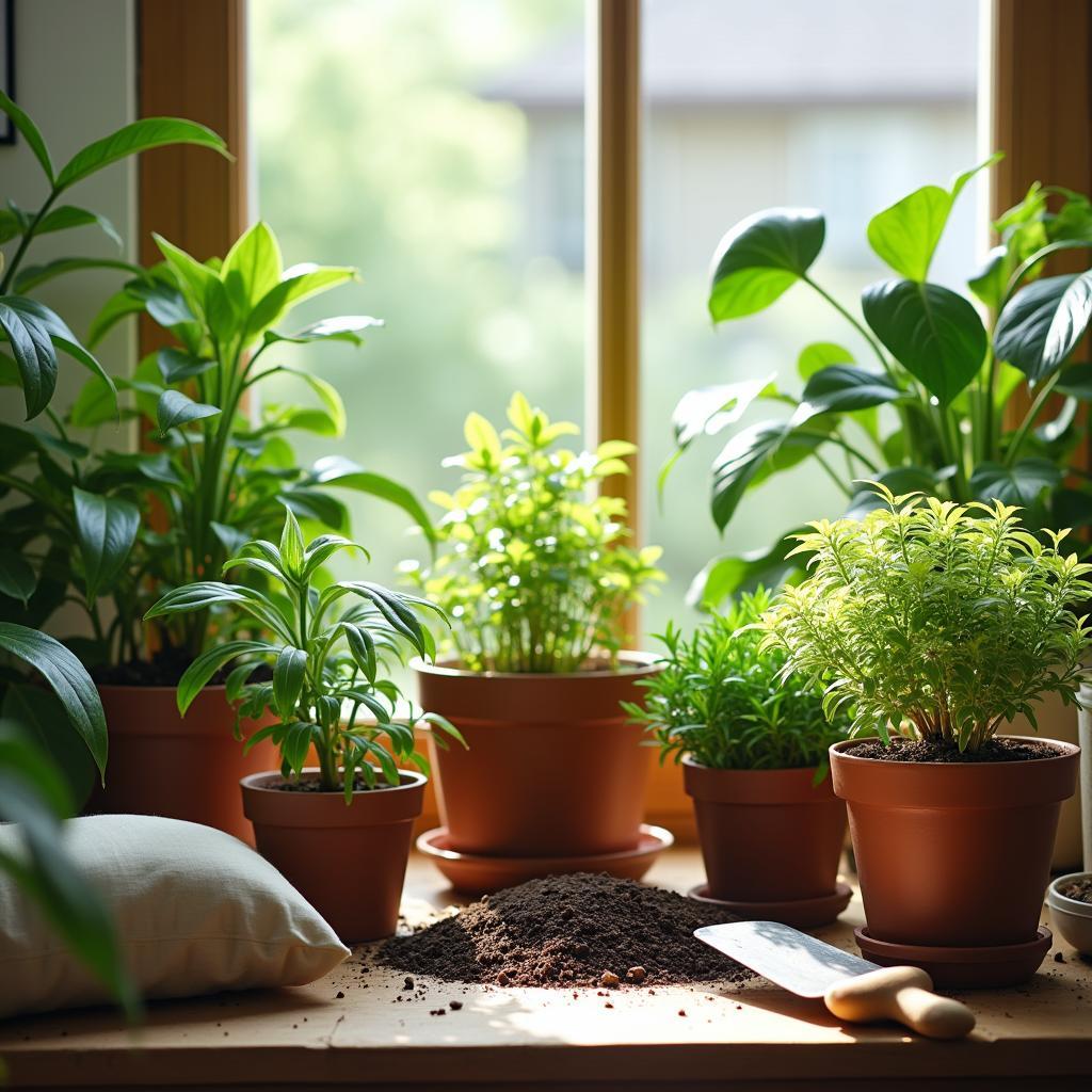 From Seedling to Thriving Houseplant: Understanding the Importance of Pot Size and Effective Repotting&nbsp;Methods