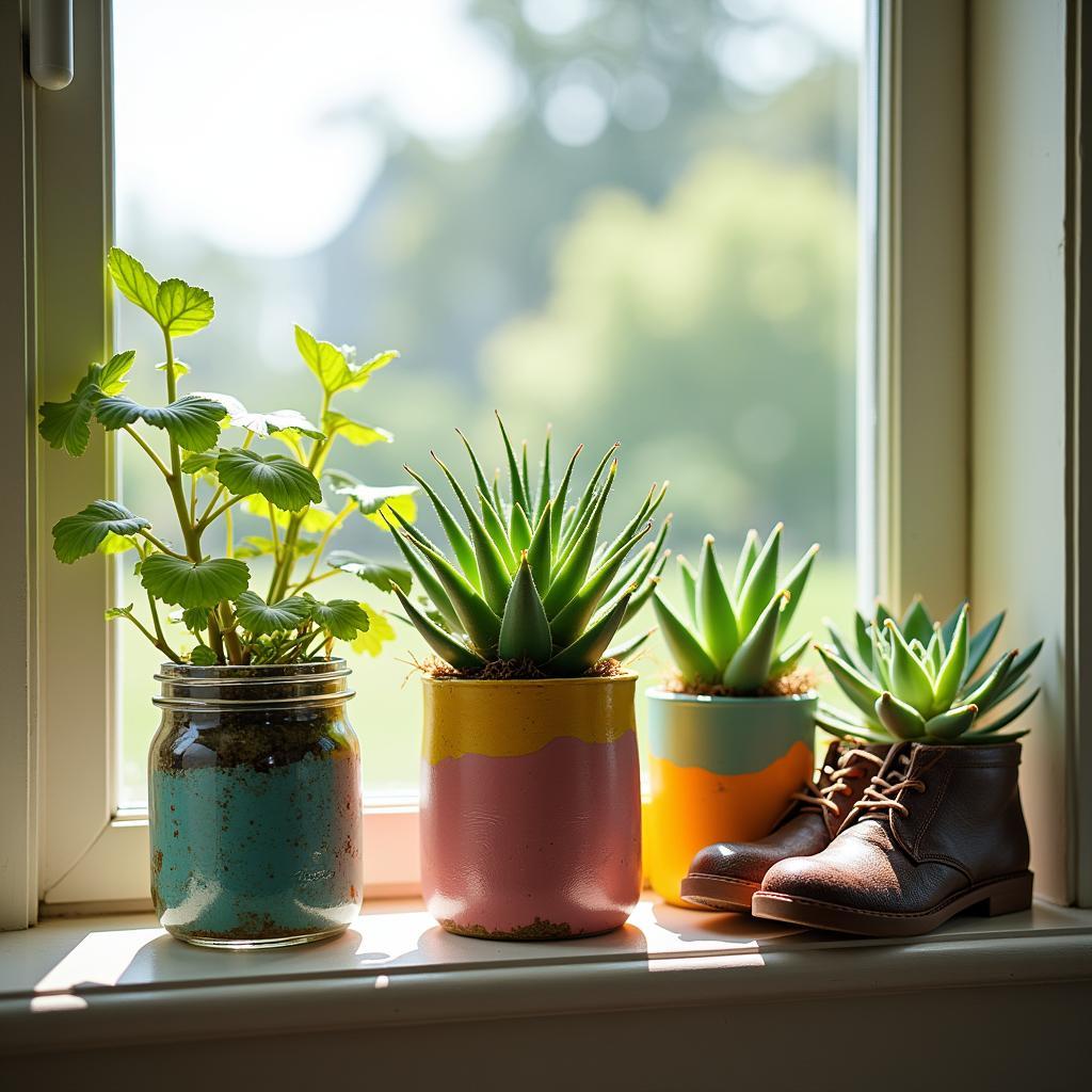 10 Creative Ways to Use Recycled Materials for Eco-Friendly Indoor Plant&nbsp;Pots
