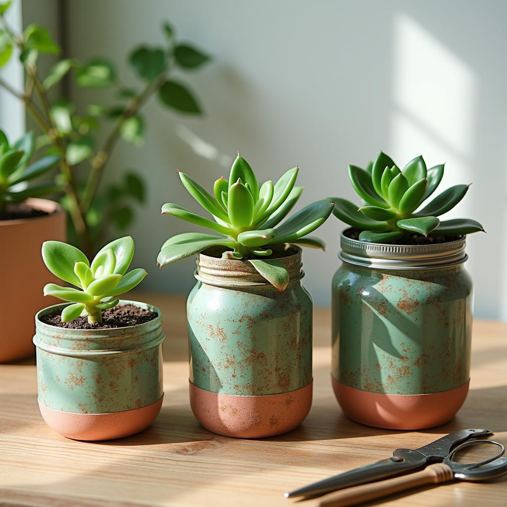 From Trash to Treasure: Crafting Stylish Indoor Plant Pots Using Recycled Household&nbsp;Items