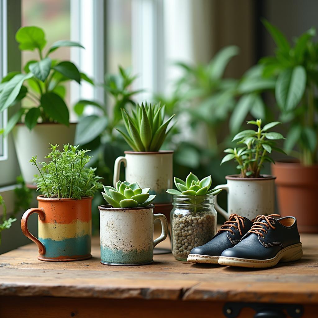 Eco-Friendly Potting Solutions: Creative Ways to Reuse Household Containers for Indoor&nbsp;Gardening