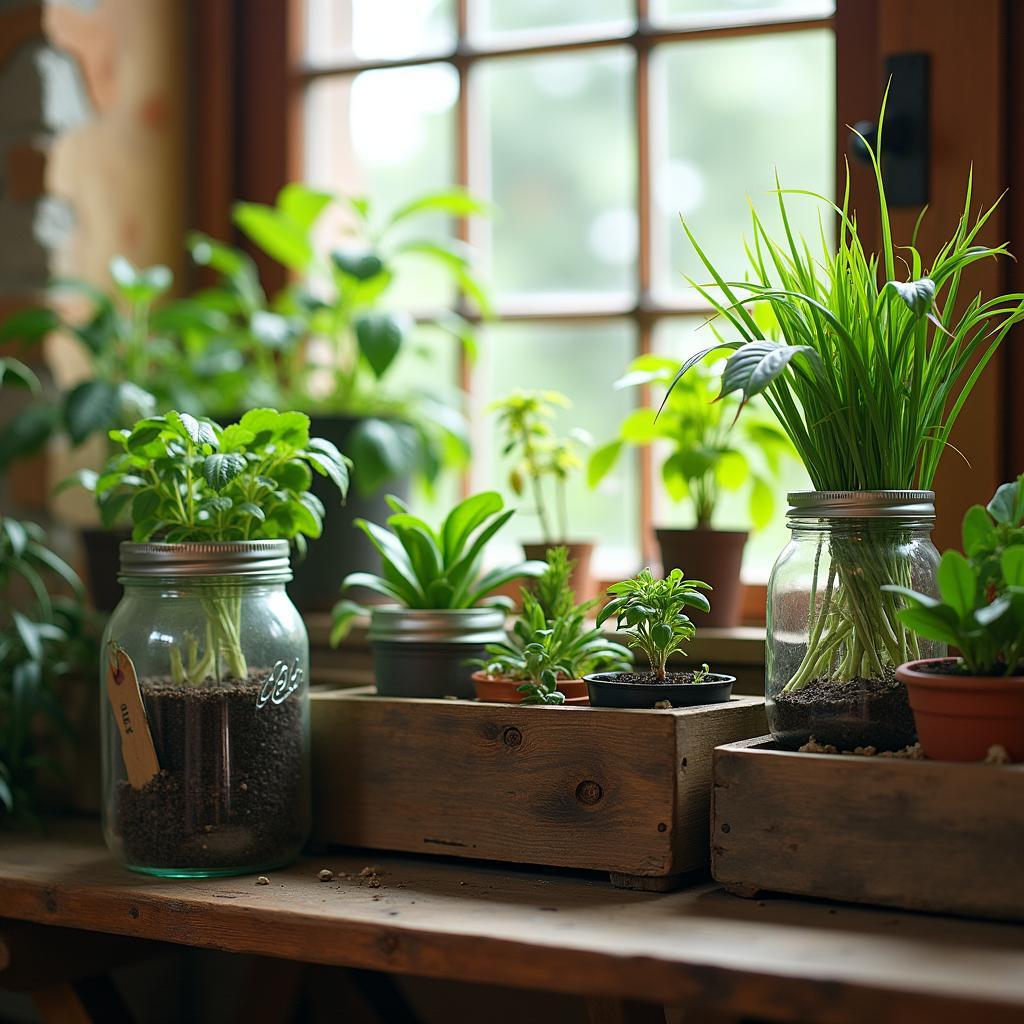 Sustainable Indoor Gardening: Creative Tips for Reusing Containers to Minimize&nbsp;Waste