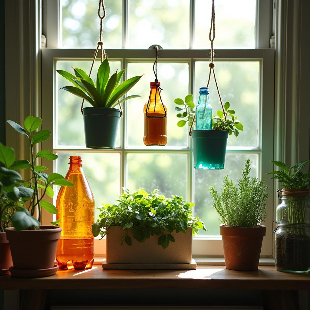 Sustainable Indoor Gardening: Crafting Beautiful Plant Homes from Recycled&nbsp;Containers