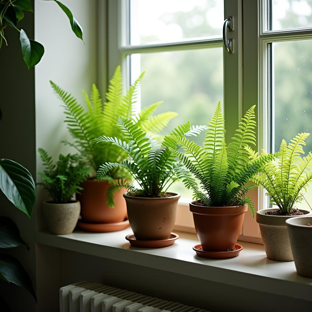 Designing a Lush Indoor Jungle: A Detailed Look at Selecting the Perfect Pots for Various Fern&nbsp;Species