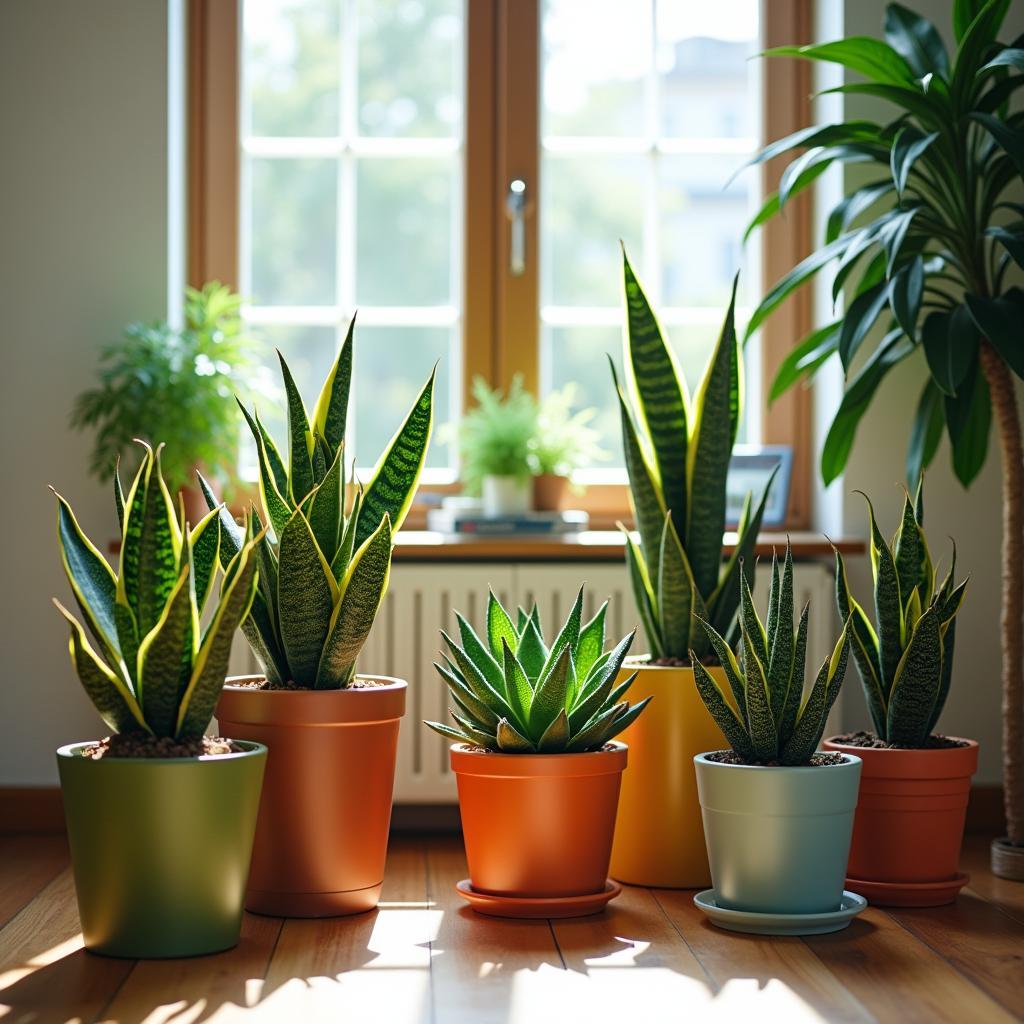 Maximize Your Indoor Space: Choosing the Right Container for Snake Plants in Small Apartment&nbsp;Living