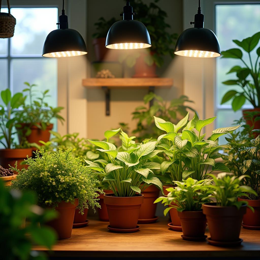 Maximizing Indoor Plant Health with Grow Light Positioning