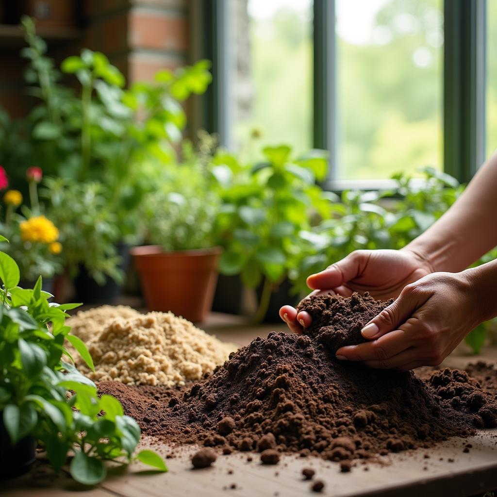 Curated visual reference: Visual Reference: Soil Selection For Indoor Gardening Nutrient Rich Mixes And Common