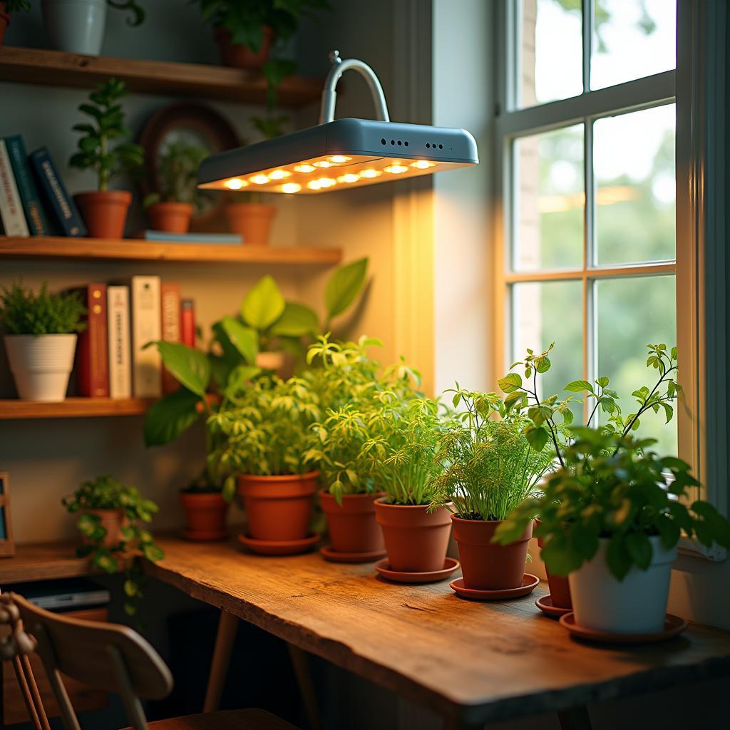 Maximizing Growth: A Comprehensive Guide to Using and Maintaining Grow Lights for Indoor&nbsp;Plants