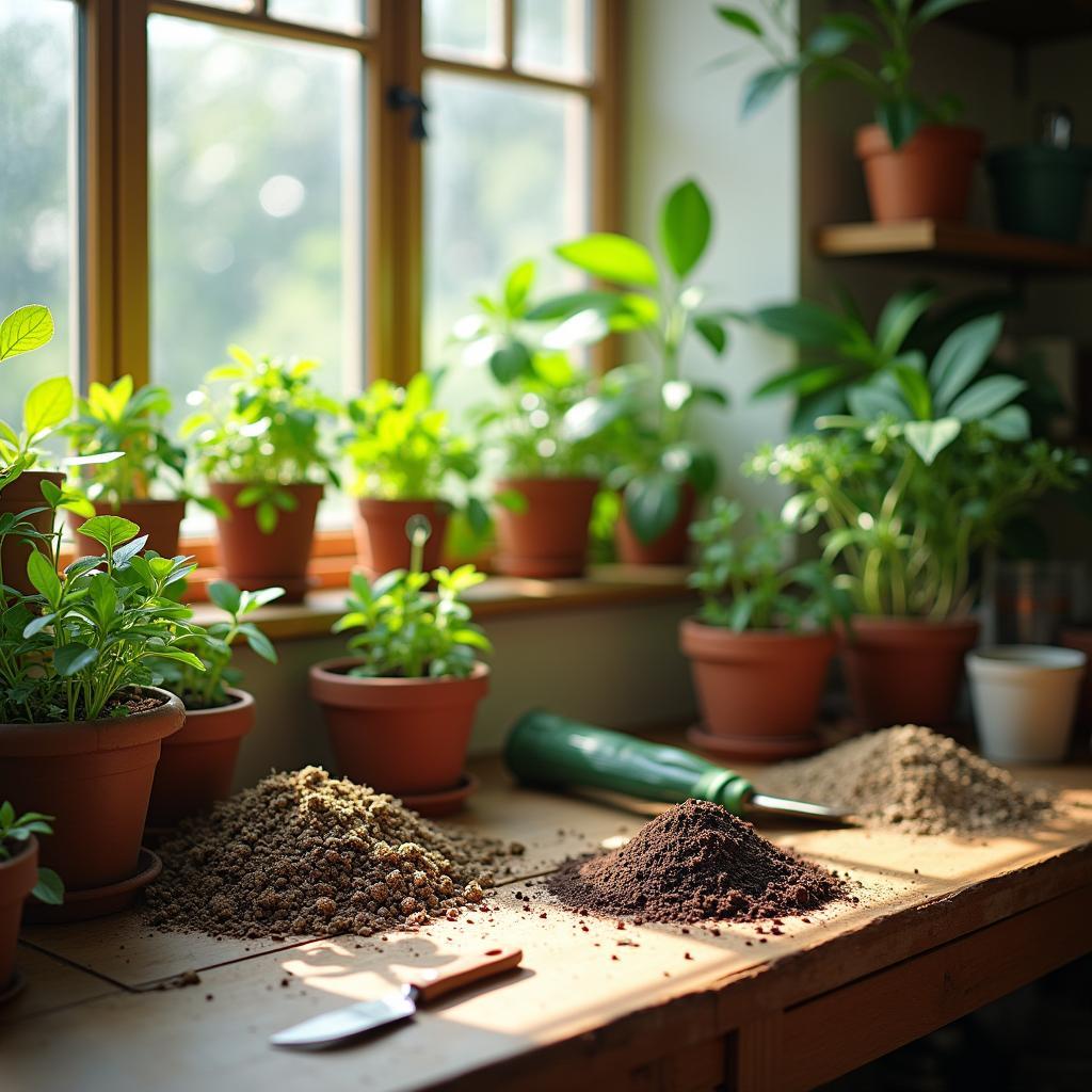 Crafting Perfect Potting Soil: A Seasonal Guide for Indoor&nbsp;Gardening