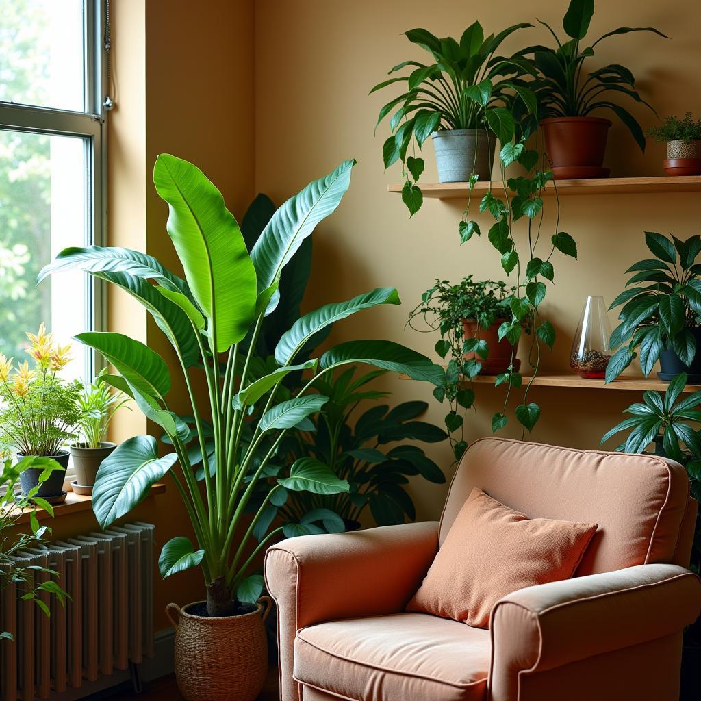The Power of Leaf Hues: Decorating with Indoor Plants for Aesthetic&nbsp;Enrichment