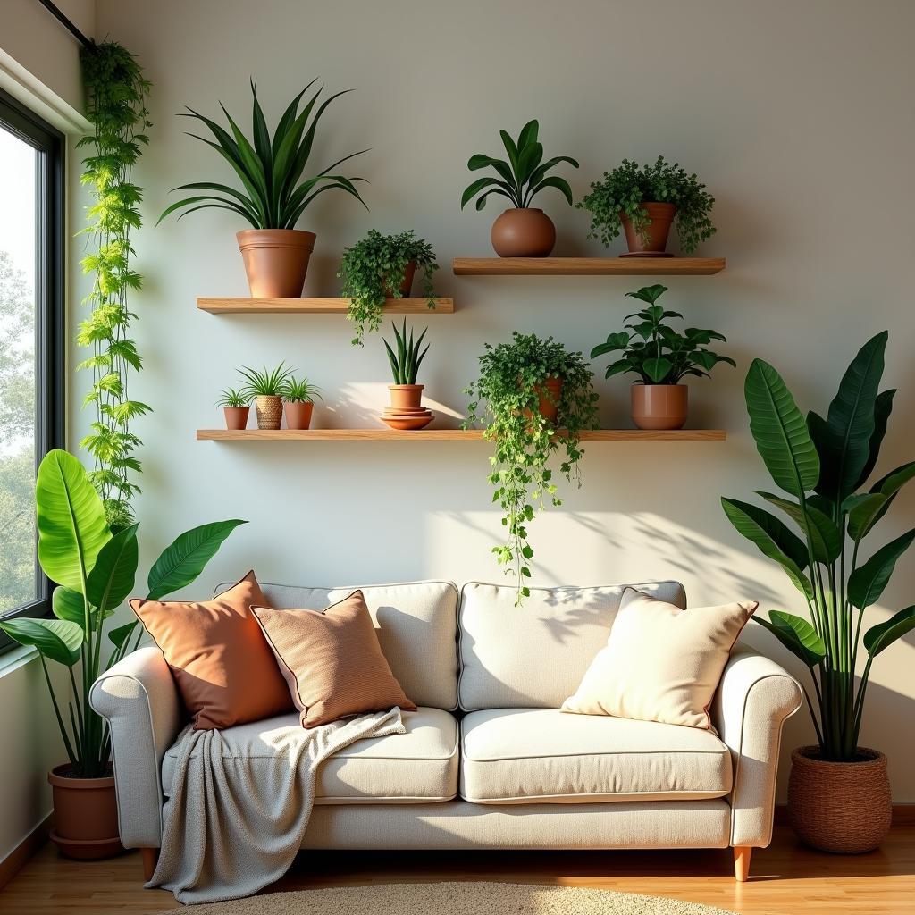 Transforming Small Spaces: Stunning Indoor Plant Displays Using Vertical&nbsp;Space