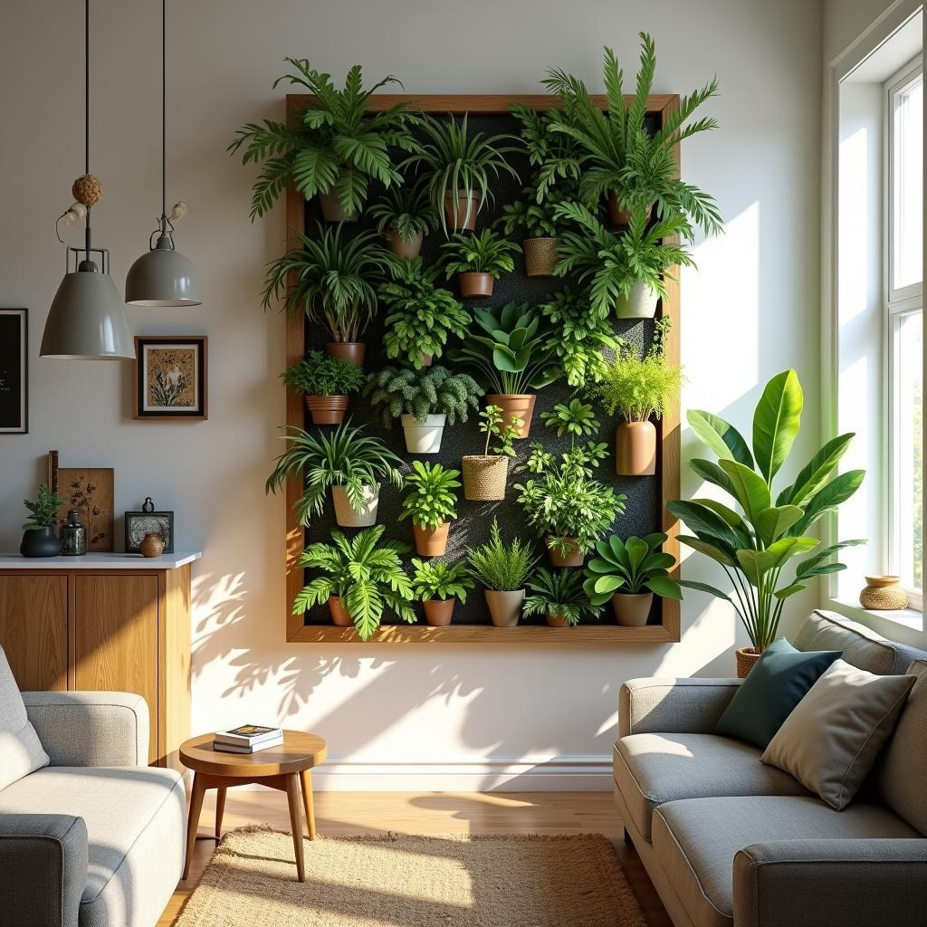 Elevating Your Space with Vertical Gardens: A Guide to Choosing and Styling Indoor Plants&nbsp;Wisely