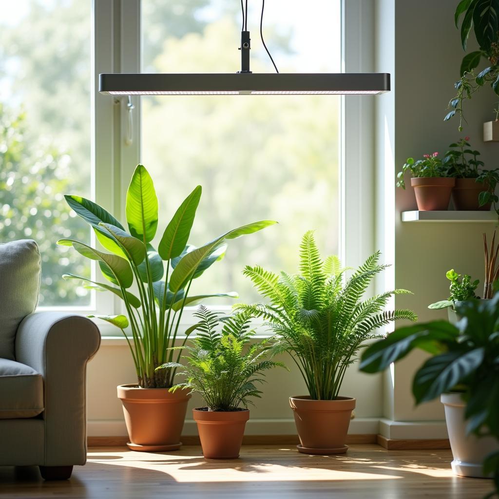 Understanding Indoor Plant Lighting: Natural vs. LED Light for Thriving&nbsp;Greens