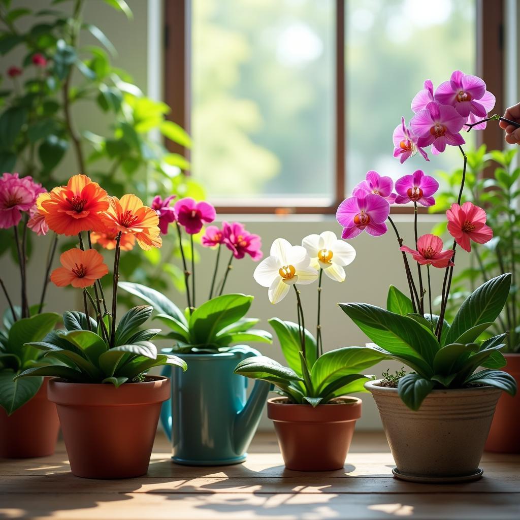 Mastering Watering Techniques for Flowering Indoor Plants: A Beginner’s Guide