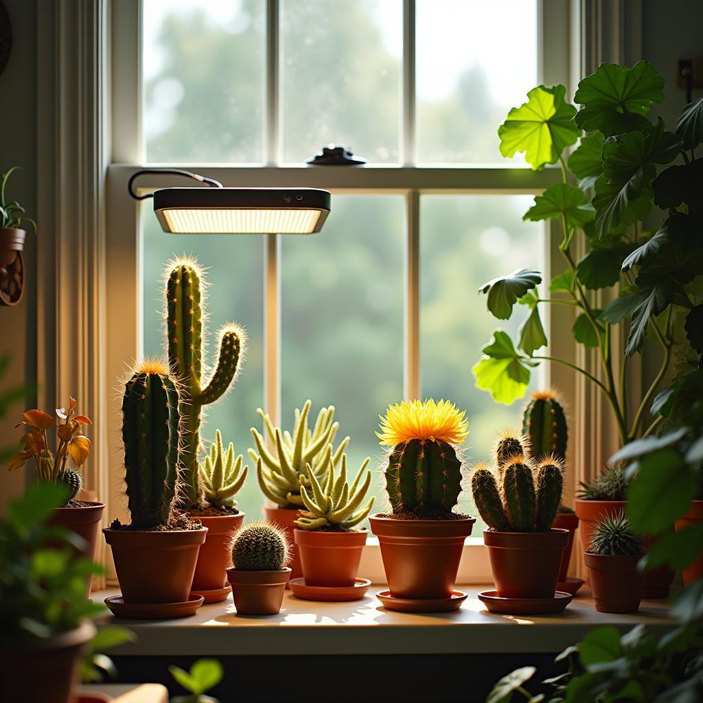Balancing Natural and Artificial Light for Cacti: A Beginner’s Guide