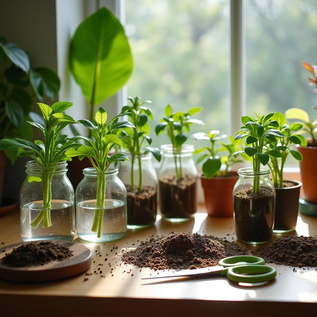 Preparing Indoor Plant Cuttings for Water and Soil: A Comprehensive Guide for Beginners and&nbsp;Beyond