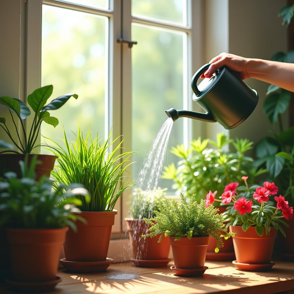 Exploring Various Watering Techniques for Indoor&nbsp;Plants