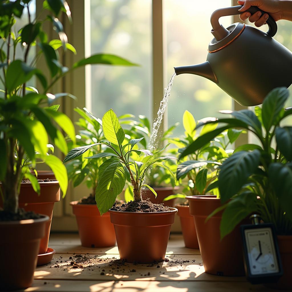 Mastering Indoor Plant Care: Watering Techniques for Hot&nbsp;Weather
